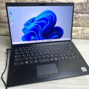 超高画質4K 第10世代 Core i7-10710U M.2-SSD512GB SONY VAIO SX14 VJS142C12N メモリ16GB WIN11 カメラ office2019の画像2