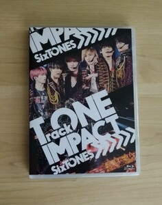 SixTONES TrackONE -IMPACT- 通常盤 Blu-ray ブルーレイ　京本大我　ジェシー　髙地優吾　松村北斗　森本慎太郎　田中樹