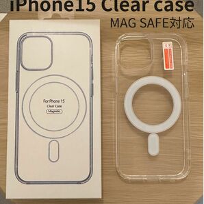 【新品即納】iPhone 15 クリア ケース マグセーフ対応 アイフォン アイホン Magsafe 激安 透明