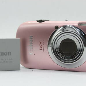 【返品保証】 キャノン Canon IXY Digital 510 IS ピンク 4x バッテリー付き コンパクトデジタルカメラ s9081の画像1