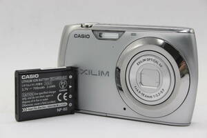【美品 返品保証】 カシオ Casio Exilim EX-Z370 4x バッテリー付き コンパクトデジタルカメラ s8824