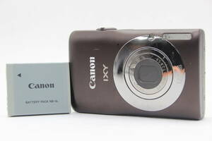 【返品保証】 キャノン Canon IXY 200F ブラウン 4x IS バッテリー付き コンパクトデジタルカメラ s9097