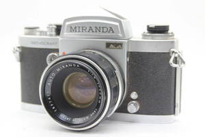 【訳あり品】 ミランダ MIRANDA SENSOMAT AUTO MIRANDA 50mm F1.8 ボディレンズセット s9351