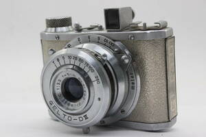 【訳あり品】 GELTO-DIII Grimmel C. 5cm F3.5 カメラ s9363