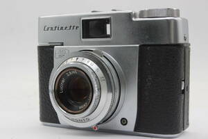 【返品保証】 ツァイスイコン Zeiss Ikon Continette Carl Zeiss Lucinar 45mm F2.8 カメラ s9368