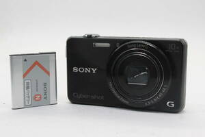 【返品保証】 ソニー SONY Cyber-shot DSC-WX220 ブラック 10x バッテリー付き コンパクトデジタルカメラ s9472