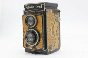 【訳あり品】 ローライ Rolleicord Carl Zeiss Jena Triotar 7.5cm F3.5 二眼カメラ s9707
