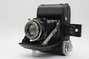 【訳あり品】 ツァイスイコン Zeiss Ikon Ikonta 521 Carl Zeiss Jena Tessar 7.5cm F3.5 蛇腹カメラ s9776