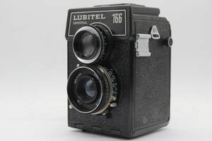【返品保証】 LUBITEL 166 UNIVERSAL LOMO T-22 75mm F4.5 二眼カメラ s9790