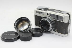 【返品保証】 キャノン Canon Demi C SD 28mm F2.8 SD 50mm F2.8 レンジファインダー カメラ s9818