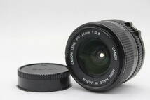 【返品保証】 キャノン Canon NEW FD 24mm F2.8 レンズ s9837_画像1