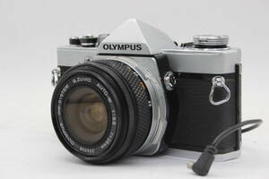 【返品保証】 オリンパス Olympus OM-1 G.ZUIKO AUTO-W 28mm F3.5 ボディレンズセット v55