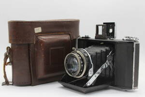 【訳あり品】 ツァイスイコン Zeiss Ikon Ikonta 520/15 NOVAR-ANASTIGMAT 7.5cm F3.5 蛇腹カメラ v82