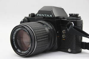 【返品保証】 ペンタックス Pentax ILX ブラック smc Pentax-M 135mm F3.5 ボディレンズセット v112