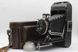 【訳あり品】 ツァイスイコン Zeiss Ikon 520/2 Carl Zeiss Jena Tessar 10.5cm F4.5 蛇腹カメラ v329