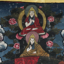 【宙】仏教美術 チベットタンカ 中国画 密教 仏像 曼荼羅 唐密絵画 仏画 9JI15.iq.C_画像3