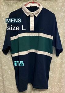 MENS メンズ　トップス☆size L☆新品　 ポロシャツ お値下げ価格♪