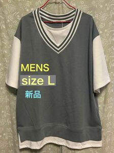 メンズ　トップス　カットソー ☆size L☆新品　お買い得♪