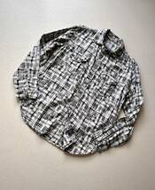 USA製 “ POST O’ ALLS ” MADRAS PATTERN NEW LIGHT SHIRT アメリカ製 ポストオーバーオールズ マドラス ニューライトシャツ オリジナル_画像1