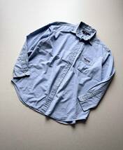 90s〜 POLO SPORT LOWELL SPORT CHAMBRAY SHIRT OLD VINTAGE ポロスポーツ ロウェルスポーツ シャンブレーシャツ オールド ビンテージ_画像1