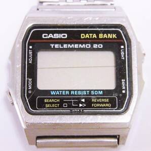 C-40 CASIO カシオ データバンク DATA BANK TELEMEMO 20 502 DB-210W ジャンクの画像1