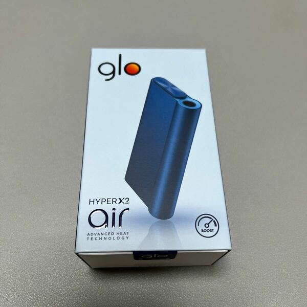 新品　glo hyper air オーシャンブルー 未使用　製品登録可能 glo hyper air オーシャンブルー