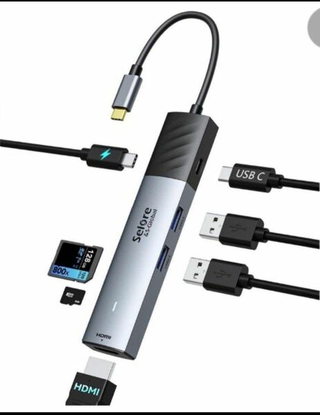 USB type C ハブ