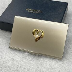 ミキモト MIKIMOTO 名刺入れ 人気 ケースの画像1