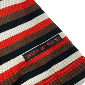 【1円開始】中古 バーバリーゴルフ BURBERRY GOLF 半袖 ポロシャツ ボーダー柄 メンズ Mサイズの画像7