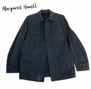 [1 jpy beginning ] used Margaret Howell Margaret Howell cotton jacket black men's size 38