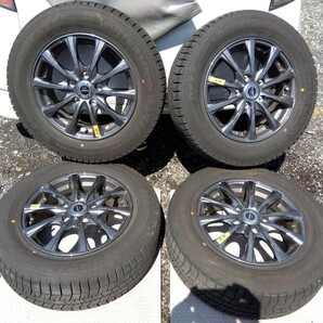 2020年製 DUNLOP WINTER MAXX WM03 195/65R15 バリ山！！ の画像1