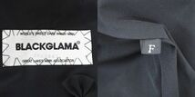 4-YDF027【美品】ブラックグラマ BLACK GLAMA ダークミンク MINK ミンクファー 最高級毛皮 ロングコート 毛質 艶やか 柔らか F レディース_画像10