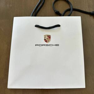 PORSCHE Porsche paper bag small size shopa- shop sack shopping bag remake . hem dividing gift present wrapping eko-bag rare new goods 2