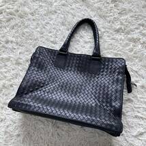 BOTTEGA VENETA ボッテガヴェネタ ビジネスバッグ イントレチャート ブラック_画像2