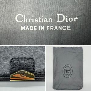 2262【希少・美品】Chrstian Dior クリスチャンディオール チェーンショルダーバッグ ハンド トート 3way ハニカム ゴールド金具 レザー の画像10