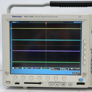 Tektronix MSO4104 1GHz・5GS/s Mixed Signal Oscilloscope 4chデジタルオシロスコープ 【中古/未校正/計測可】#401987の画像2