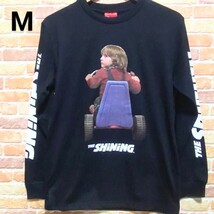 【新品】映画 シャイニング ロンT Tシャツ M ブラック 男の子 車 プリント_画像1