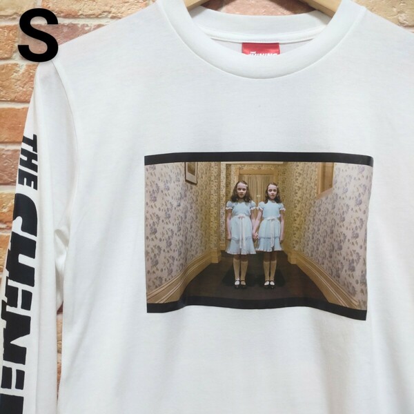 【新品】ホラー映画 シャイニング ロンT Tシャツ S ホワイト 白 双子
