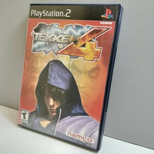 PS2 PlayStation2 海外版 北米版 プレイステーション2 ソフト プレステ2 TEKKEN4 鉄拳 namco ナムコ