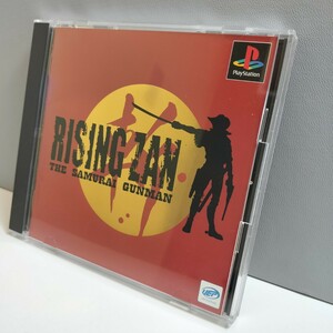 PS PlayStation PS1 プレイステーション プレステ ソフト RISING ZAN THE SAMURAI GUNMAN ライジング ザン ザ・サムライガンマン ハガキ付