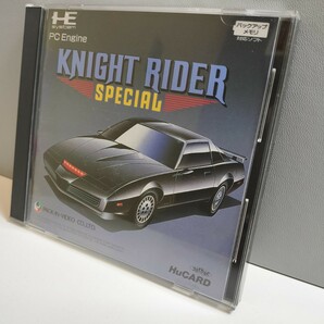 PC Engine PCエンジン ピーシーエンジン HuCARD Huカード ナイトライダー・スペシャル KNIGHT RIDER SPECIAL ハガキ パック・イン・ビデオの画像1