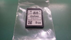 売切 Gathers 8GB SD Music Rack エンターテイメント クイックフォーマット済　SDカード　HONDA ギャザーズカーナビ