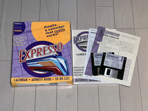 オールドMACのソフトExpresso (カレンダー・アドレス系ユーティリティ Old Mac 用のソフト )「BERKELEY」SE・SE/30・CC_画像1