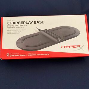 【Qi認証済み】 HyperX ChargePlay Base Qi認証済みワイヤレスチャージャー HX-CPBS-A