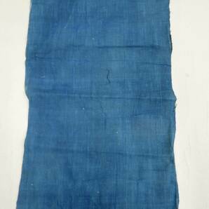 木綿織物 古布 古裂 No95 藍染 解き物 端切れ 色々７種類 アンテーク  リメイク パッチワークの画像4