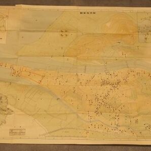 「日本産業観光大観図 香川県観音寺市」 市街図入 昭和30年 若山太陽社発行 １枚｜和本 古典籍 古地図 裏面刊行案内 商店一覧の画像2