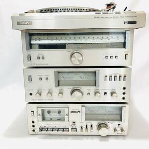 ☆8158☆ SONY TC-U4 カセットデッキ SONY ST-515 TA-515 ソニー カセット 音楽 機器 家電 デッキ レトロ ステレオ オーディオ機器 
