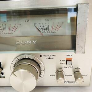 ☆8158☆1円スタート！ SONY TC-U4 カセットデッキ SONY ST-515 TA-515 ソニー カセット 音楽 デッキ レトロ ステレオ オーディオ機器 の画像5