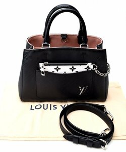 極美品 LOUIS VITTON ルイ・ヴィトン 【エピ モノグラム マレル・トートBB 2WAY ショルダーバッグ M59952 ノワール】ハンドバッグ