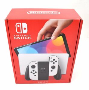 新品・未開封 任天堂 【NINTENDO SWITCH 本体 有機EL ホワイト 白】 保証書印あり ニンテンドースイッチ HEG-S-KAAAA